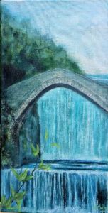 Wasser blau hoch