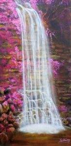 Wasser rosa hoch